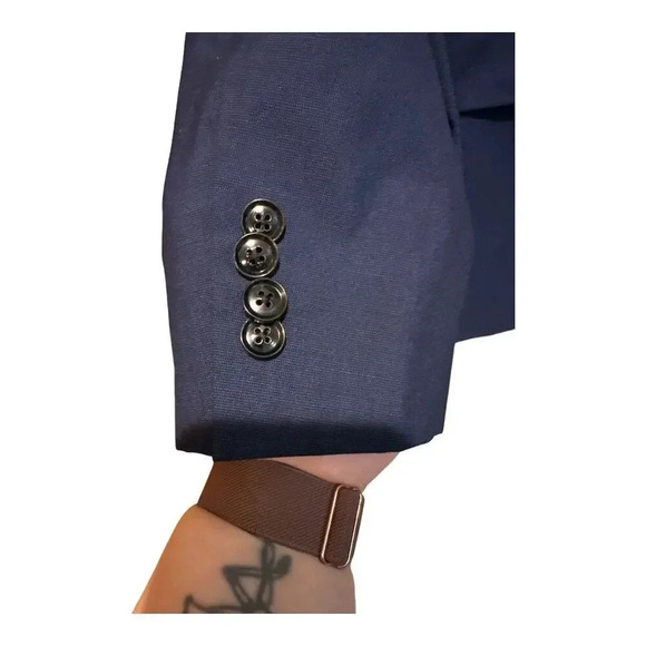 NWOT Ted Baker London Endurance‎ Blazer In Navy Size 44R - Picture 7 of 8